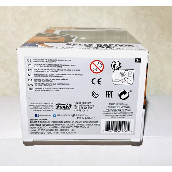 Funko POP! Television The Office Kelly Kapoor #1008 with Protector - Picture 7 of 7